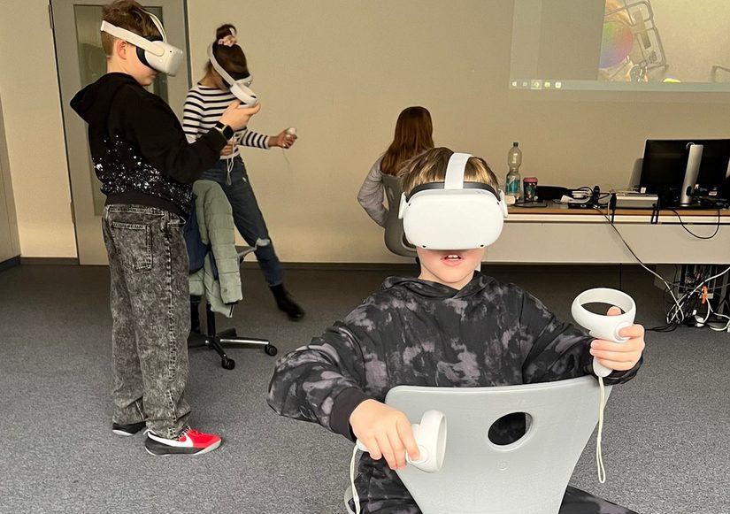 Dreidimensionales Malen in Virtual Reality