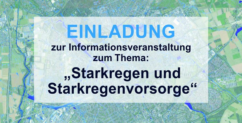 Infoveranstaltung Starkregen