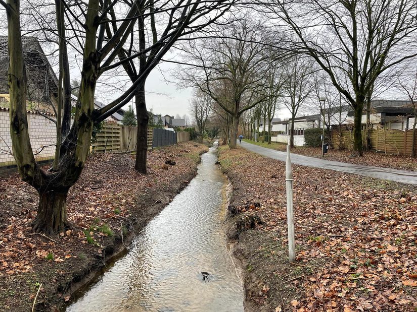 Dubelohgraben oberhalb der Haustenbecker Straße
