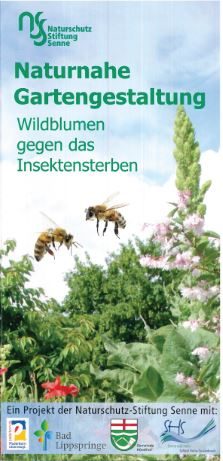 Broschüre Naturnahe Gartengestaltung