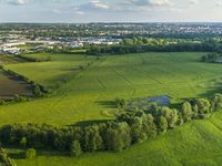 Lotheweisen mit Blick über das Gewerbegebiet Dören Richtung Paderborner Hochfläche