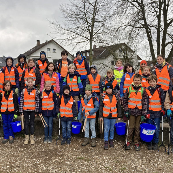 Frühjahrsputz Almeschule Wewer