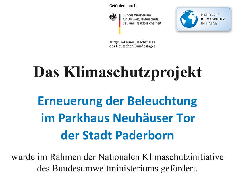 Schild klimaschutzinitiative