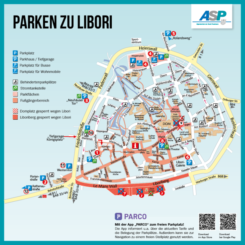 Parkplan Libori