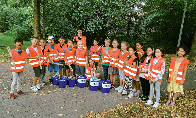 Sammelspaziergang Grundschule Lieth