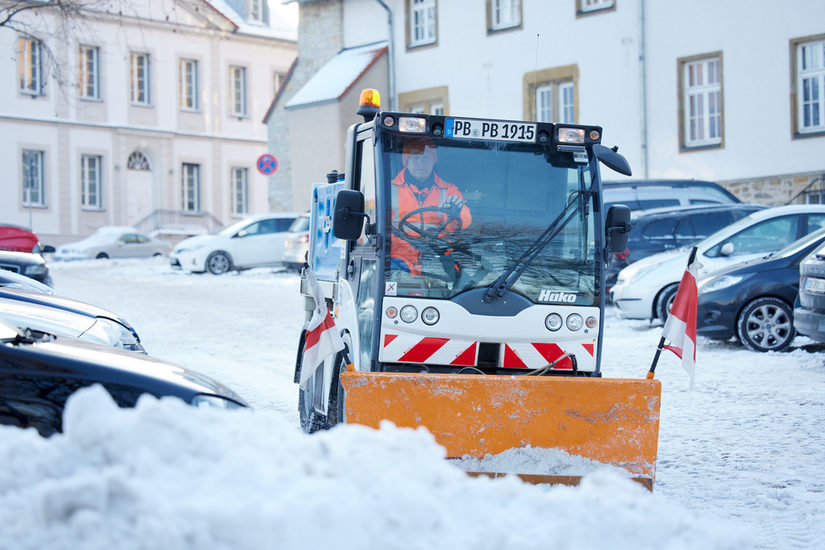 Im Februar 2021 hat uns der Winter gezeigt, dass es ihn noch gibt. Die Winterdienstfahrzeuge waren tagelang im Dauereinsatz.