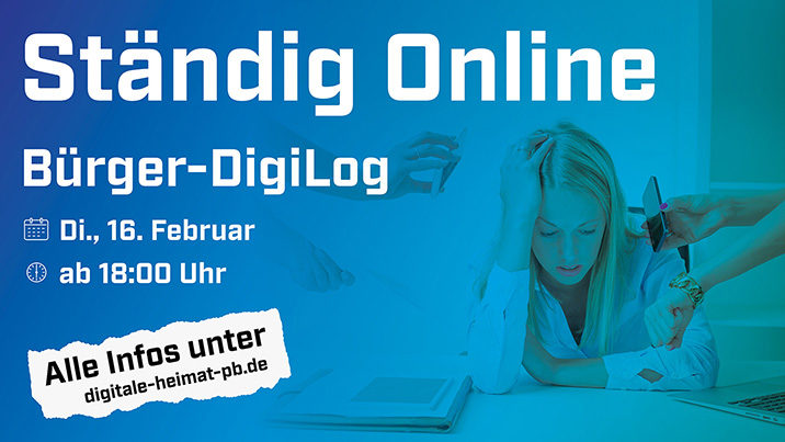 Bürger*innen- DigiLog „Ständig online“