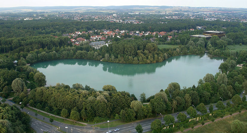 Luftbild Padersee