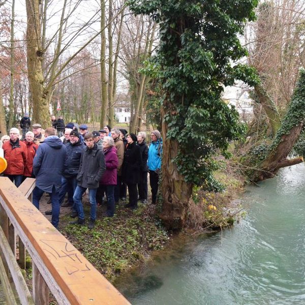 90-minütige Tour zum Fortgang der Arbeiten