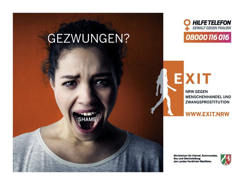 EXIT gegen Menschenhandel und Zwangsprositution