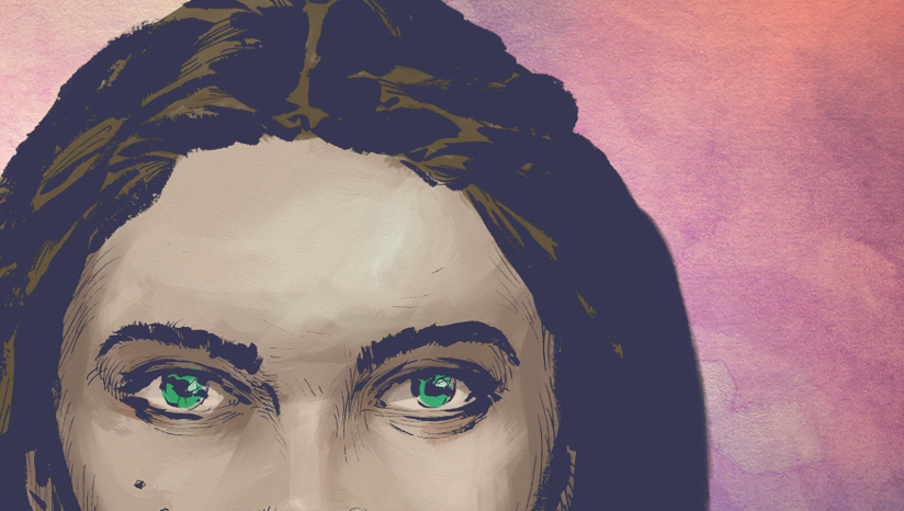 Screenshot der Grafik zur Infobroschüre für geflüchtete, ukrainische Frauen und Mädchen