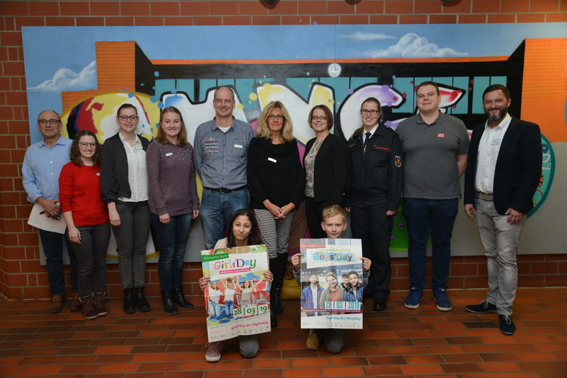 Pressefoto Akteur*innen des Boys'Day