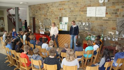 Trommeln in der Schule