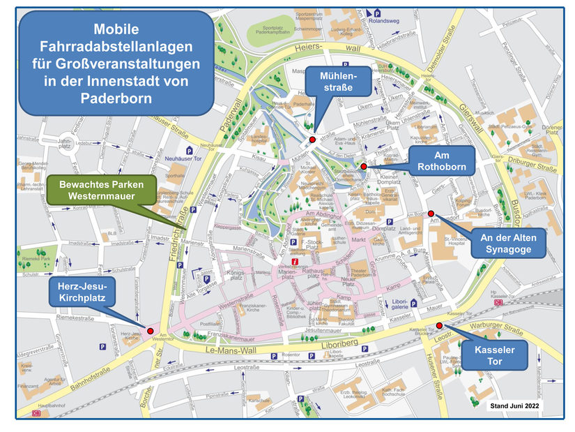 mobile Fahrradabstellanlagen