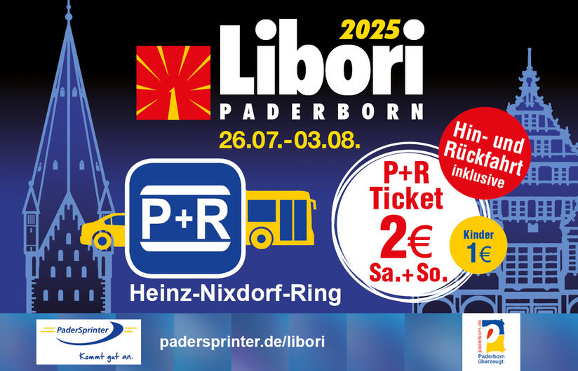 Plakat Park and Ride Libori 2025