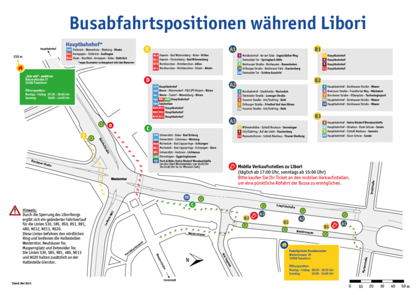 Flyer Nachtbusse Padersprinter