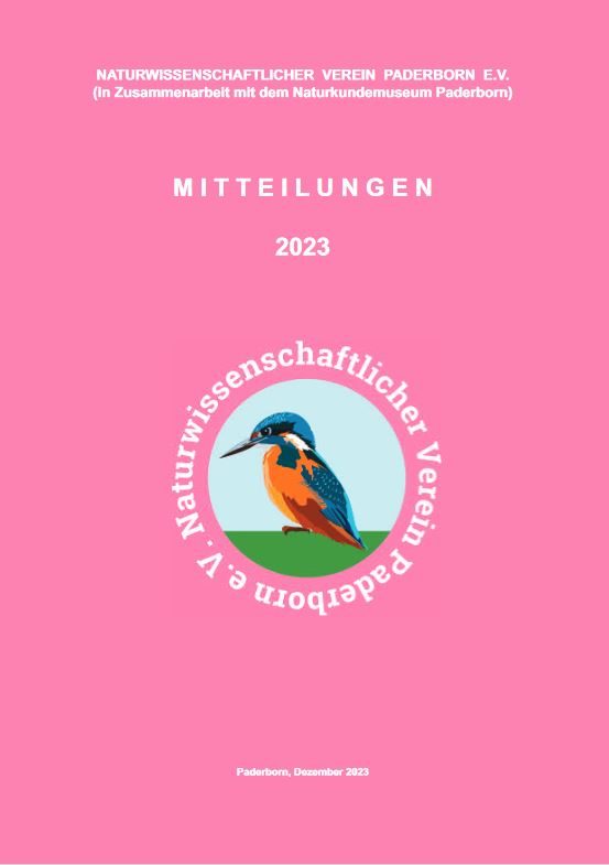 Titelseite Mitteilungen 2023