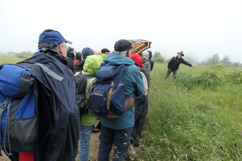 Die Exkursion stand unter der Leitung von Thomas Hüvelmeier