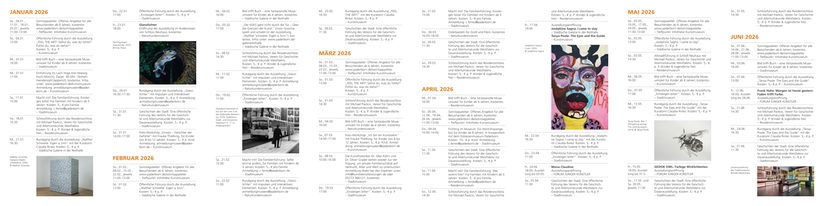 Halbjahresprogramm 2026/1