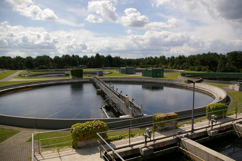 Kläranlage Paderborn - Nachklärbecken