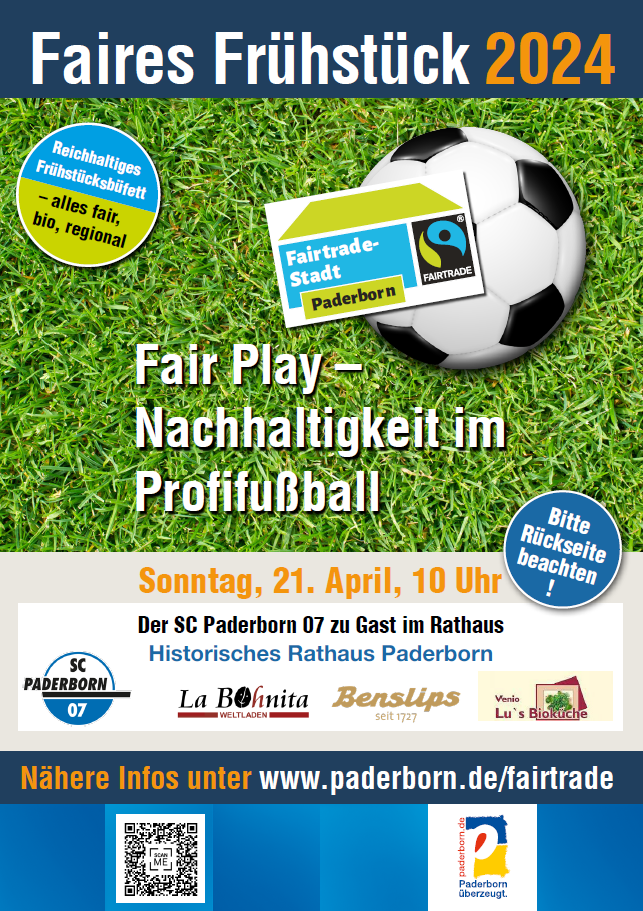 Faires Frühstück 2024 Flyer