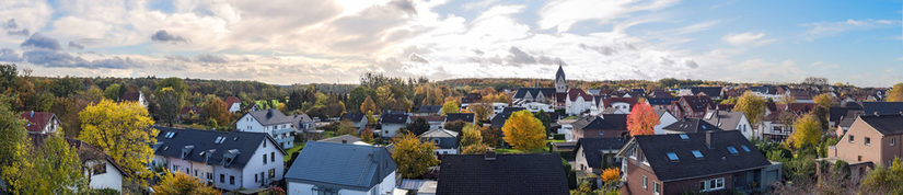 Luftbildaufnahme von Wewer