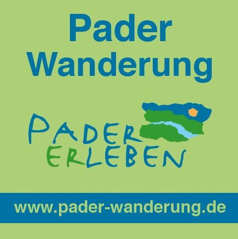 Wanderwegschild PaderWanderung