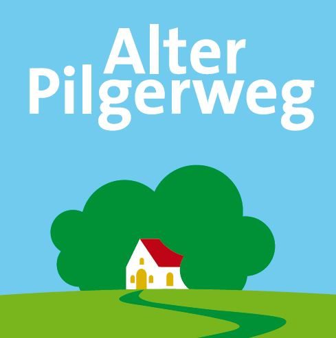 Wanderwegschild Alter Pilgerweg