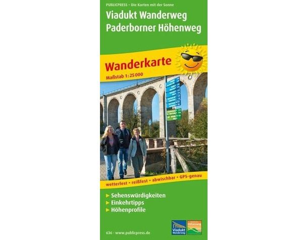 Wanderkarte Viadukt Wanderweg