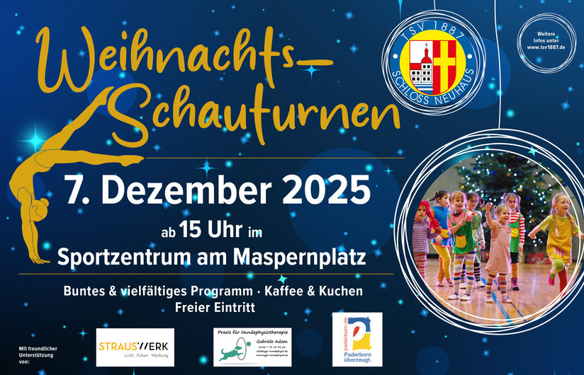 Weihnachtsschauturnen 2025 TSV Schloß Neuhaus