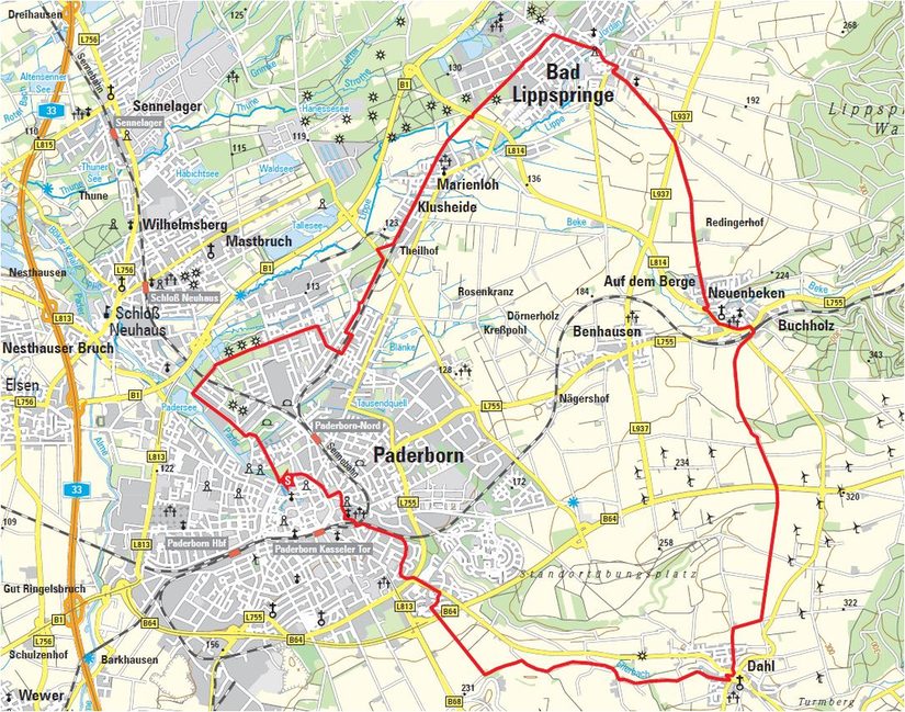 7253 Radfahren / RuT / PB2-Karte