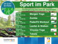 Verlängerung Sport im Park