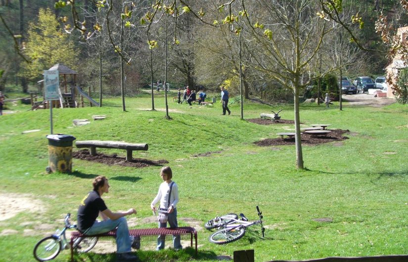 Spielplatz im Haxtergrund