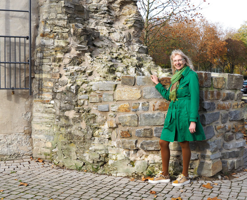 Gästeführerin Martina Krause hat die neue Führung entwickelt.