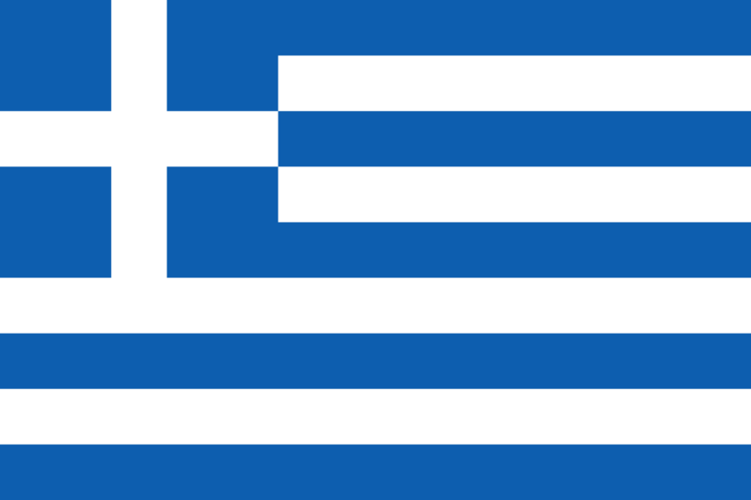 Symbolbild der griechischen Flagge