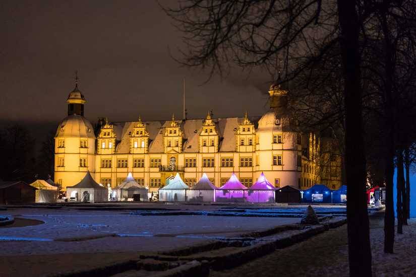 Schloss bei Nacht