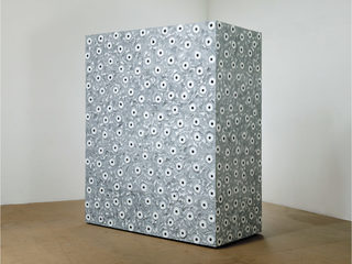 Walther Schwiete, Styroporobjket, schwebend gelagert, 2004