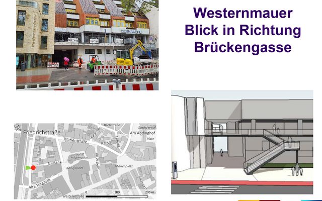 Übersicht der Teilprojekte aus der Bürgerinformationsveranstaltung vom 10. August 2023