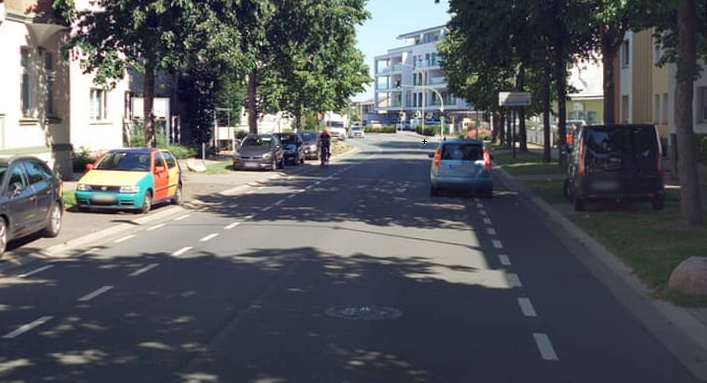 Schutzstreifen Nordstraße